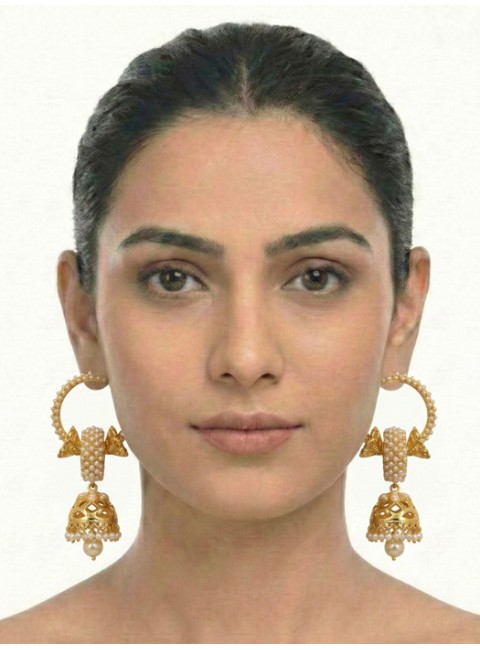 Antique Polki Earrings
